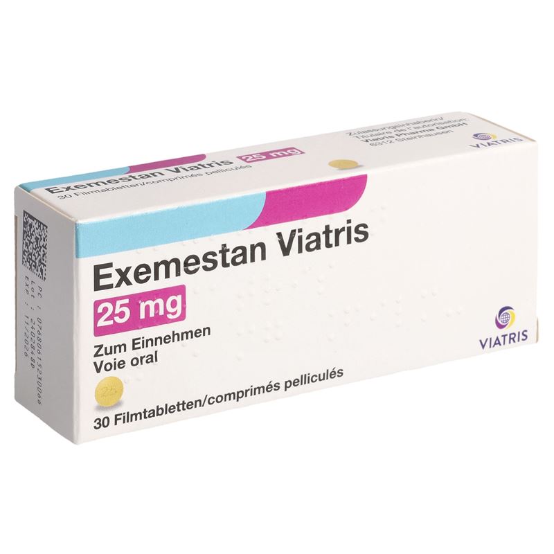 EXEMESTAN Viatris Filmtabl 25 mg 30 Stk
