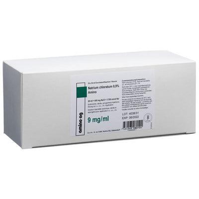 NACL Amino Inj Lös 0.9 % 50ml Durchstf 10 Stk