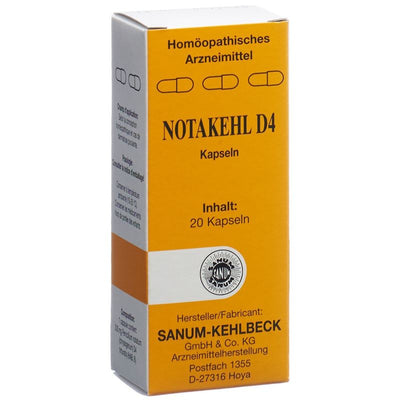 NOTAKEHL Kaps D 4 20 Stk