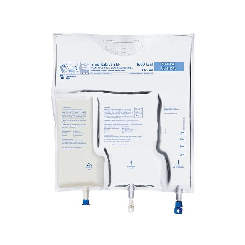 SMOFKABIVEN EF Inf Emuls 1477ml Btl 4 Stk