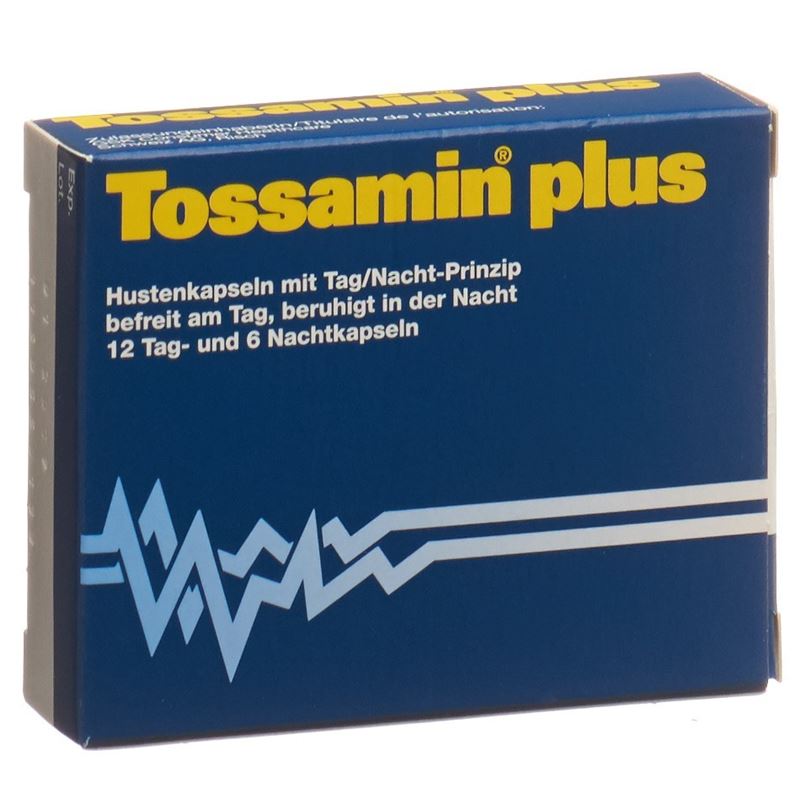 TOSSAMIN plus Kaps 12 Tag + 6 Nacht 18 Stk